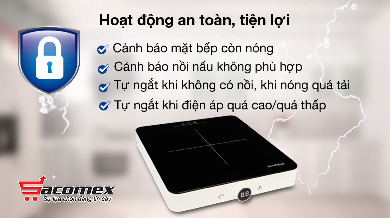Đặc điểm nổi bật của bếp từ đơn Hafele HSI-21FW