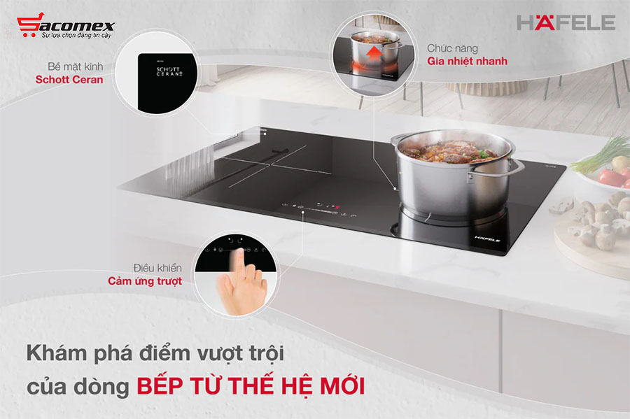 Đặc điểm nổi bật của bếp từ Hafele