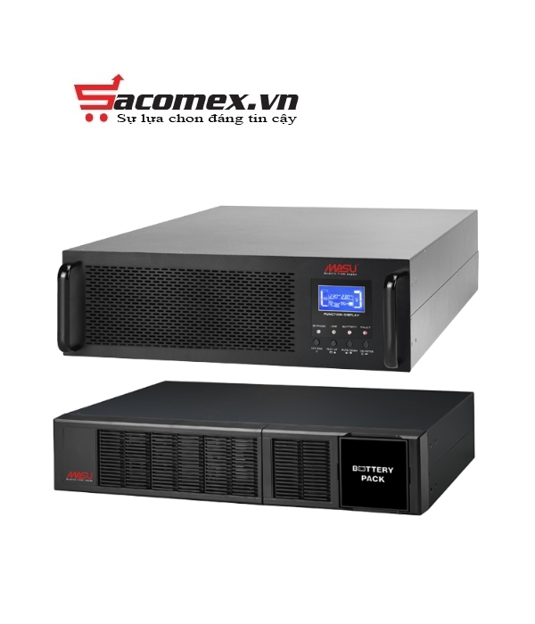 bộ lưu điện Online Rack Masu MS – 10KR LCD