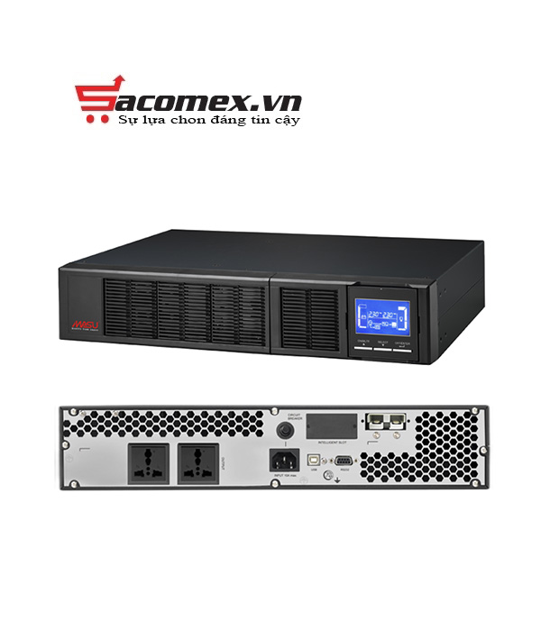 bộ lưu điện Online Rack Masu MS – 2KRS LCD