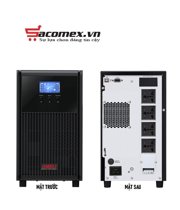 Giới thiệu bộ lưu điện Masu MS-3KS LCD