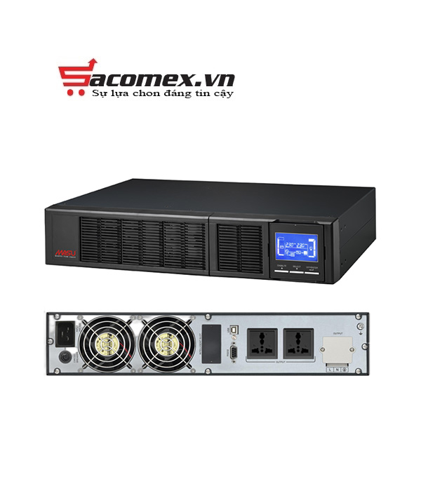 Bộ lưu điện Online Rack Masu MS – 3KR LCD
