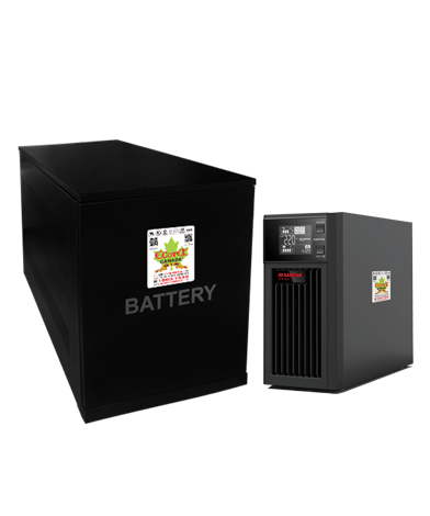 bộ lưu điện Santak C6KS-LCD (Ắc quy ngoài)