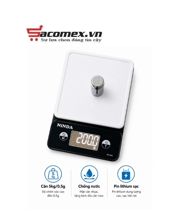 Vì sao nên lựa chọn cân tiểu ly nhà bếp NINDA SN805