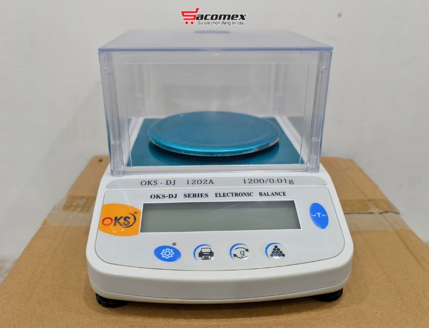 Giới thiệu về cân diện tử cân đá quý OKS-DJ1202A