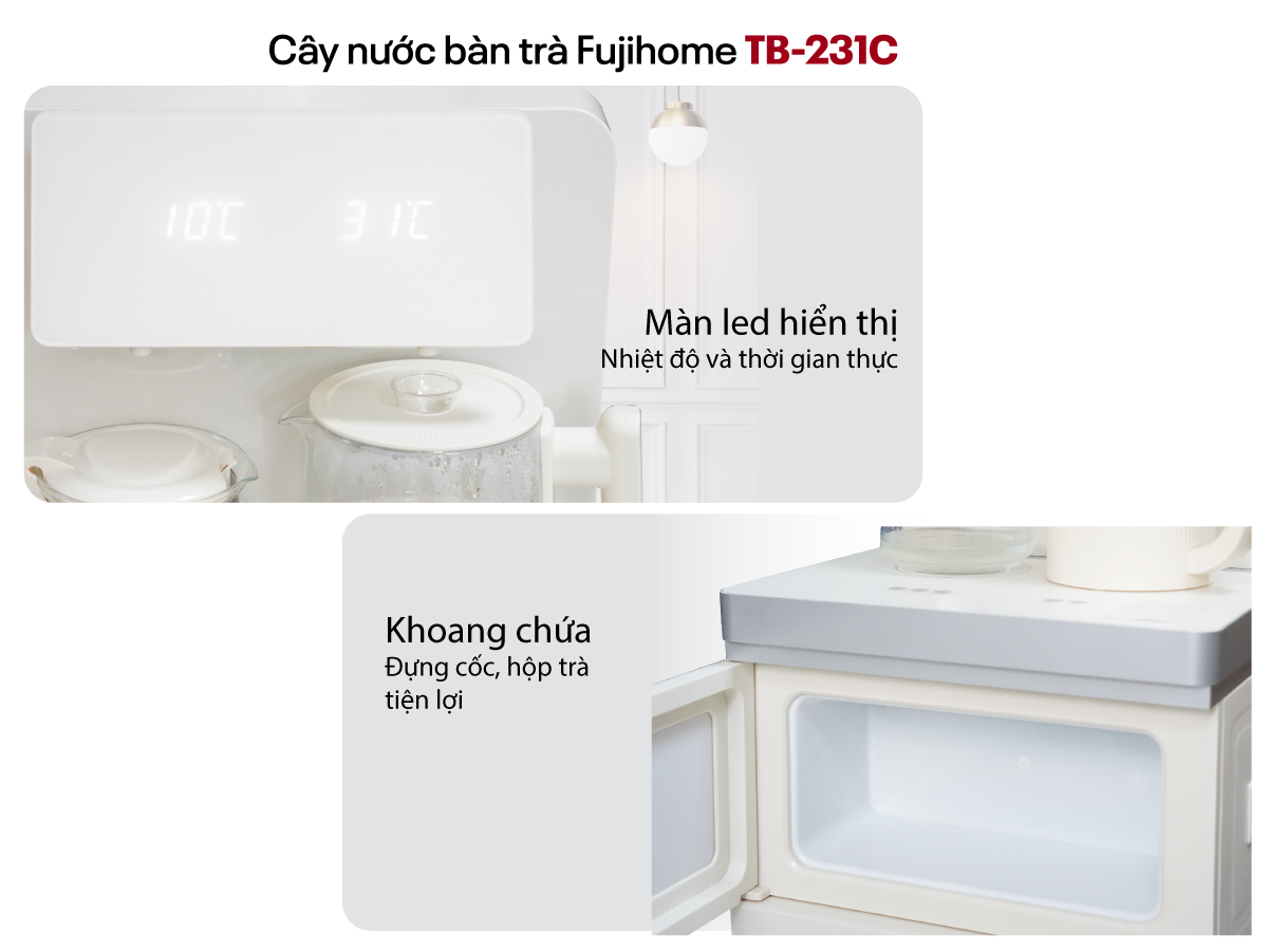 cây nước nóng lạnh Fujihome TB-231C