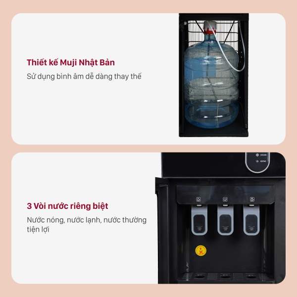 Thiết kế sang trọng, an toàn và dễ sử dụng