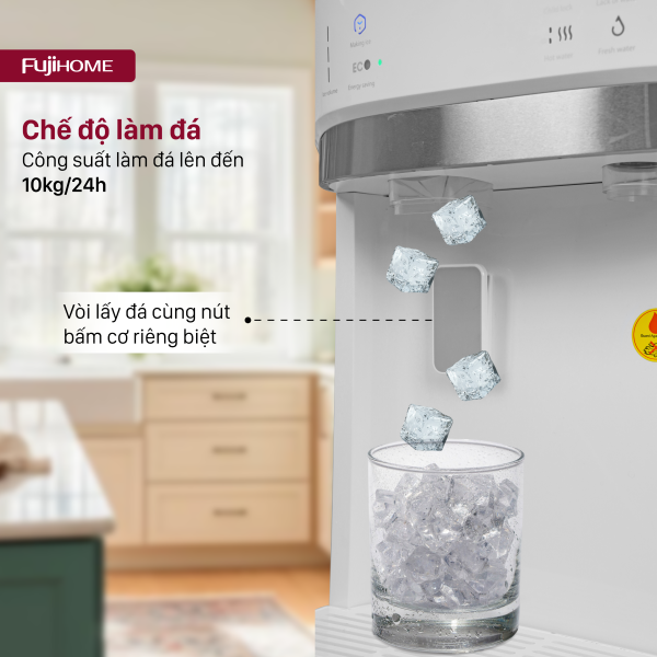 Làm đá siêu tốc chỉ trong 9 phút