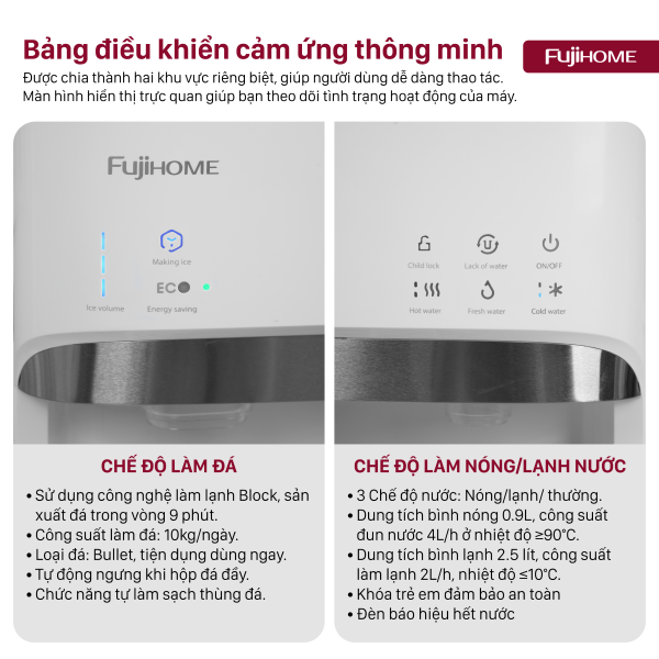 Tiết kiệm điện thông minh với chế độ ECO
