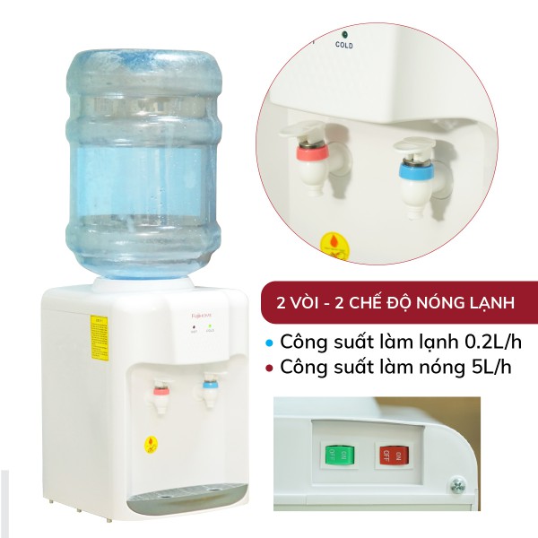 cây nước để bàn mini Fujihome WD5510E