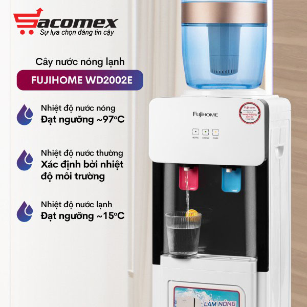 Cây nước nóng lạnh Fujihome WD2002E