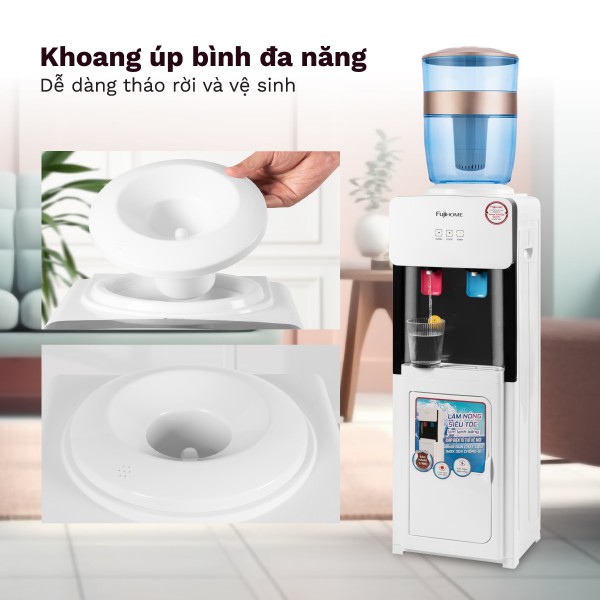 Cây nước nóng lạnh Fujihome WD2002E