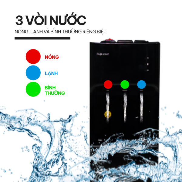 Cây nước nóng lạnh Fujihome WD606