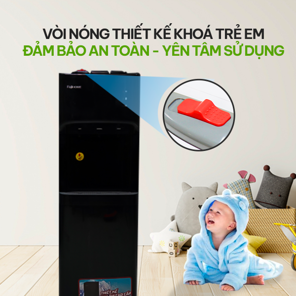 Cây nước nóng lạnh Fujihome WD606