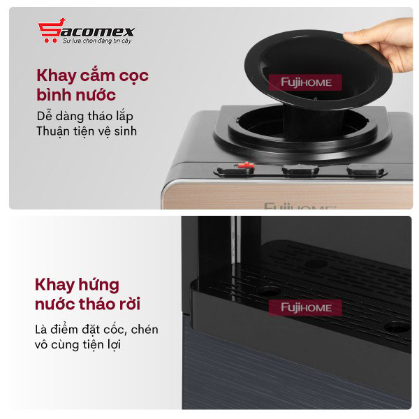 cây nước nóng lạnh Fujihome WD675C