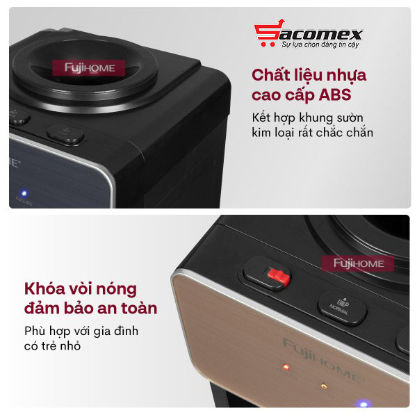 cây nước nóng lạnh Fujihome WD675C