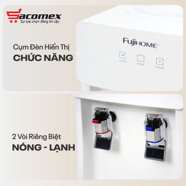 cây nước nóng lạnh Fujihome WD676C