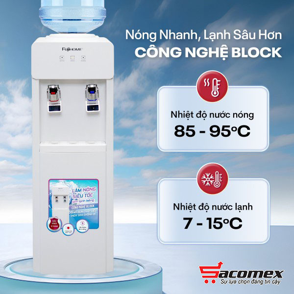 cây nước nóng lạnh Fujihome WD676C