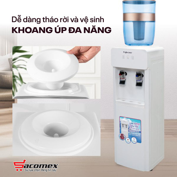 cây nước nóng lạnh Fujihome WD676C