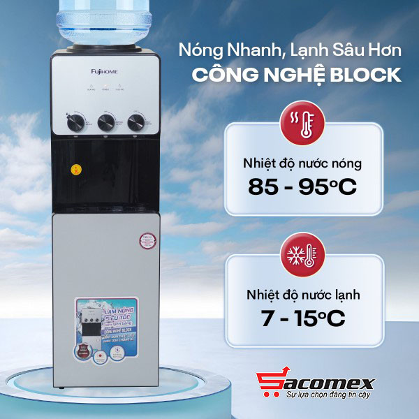 Cây nước nóng lạnh Fujihome WD677C