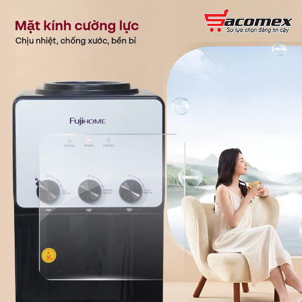 Cây nước nóng lạnh Fujihome WD677C