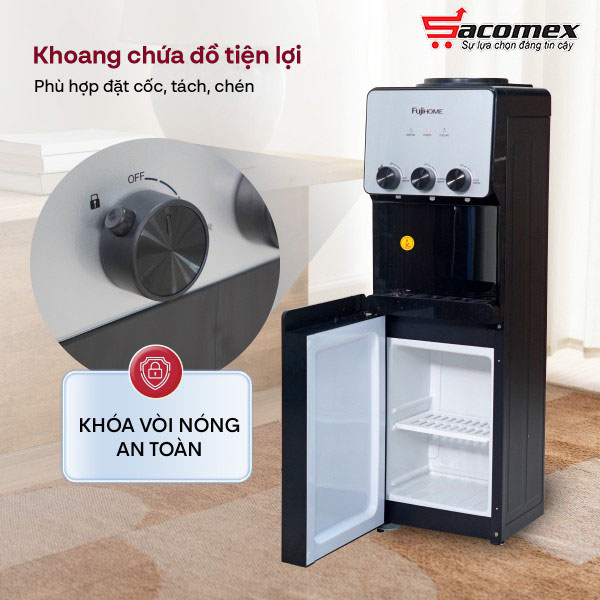 Cây nước nóng lạnh Fujihome WD677C