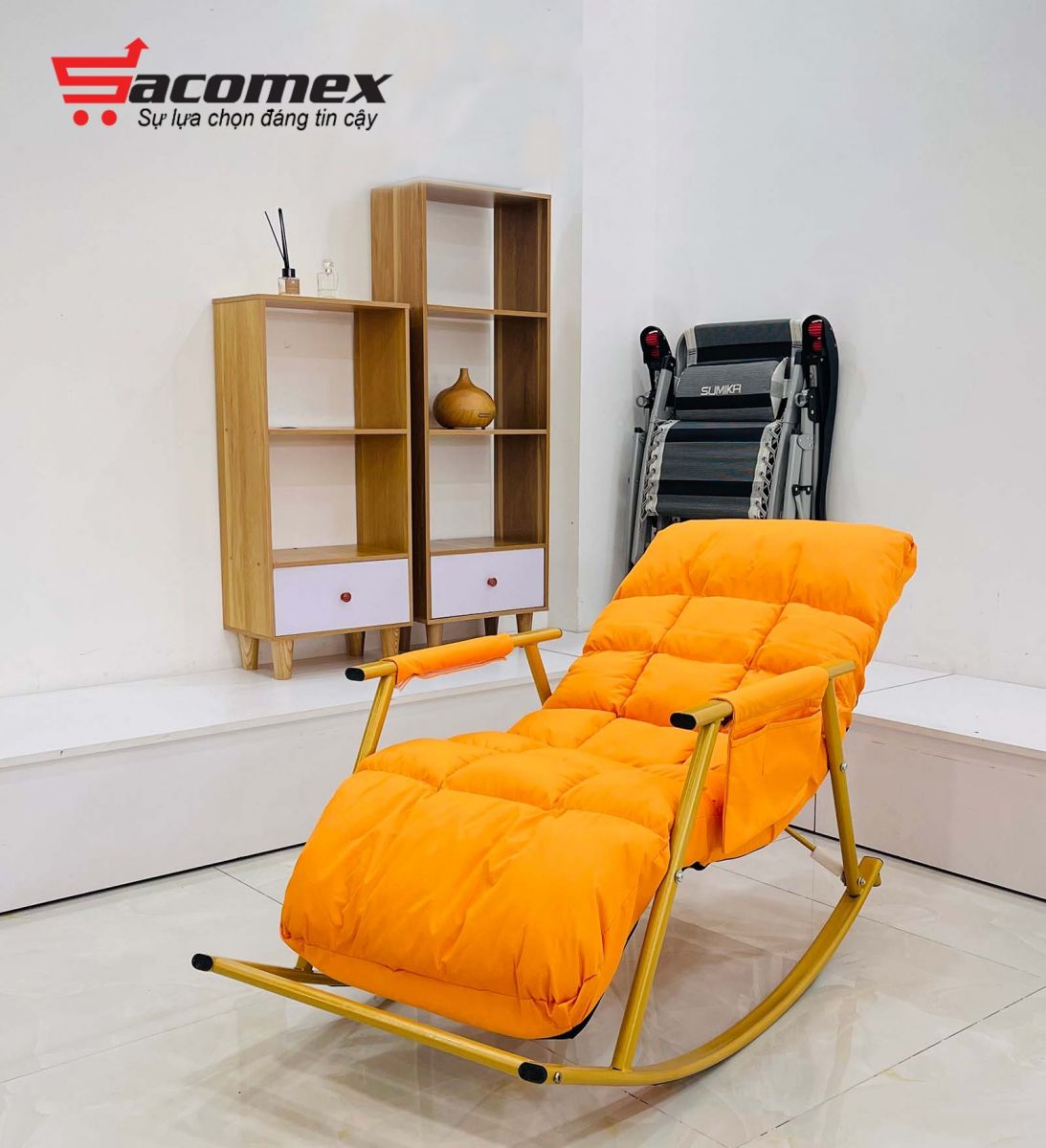 ghế bập bênh thư giãn Sumika 663A