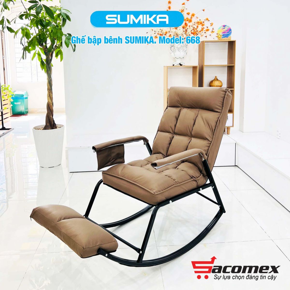 Ghế bập bênh thư giãn Sumika 668