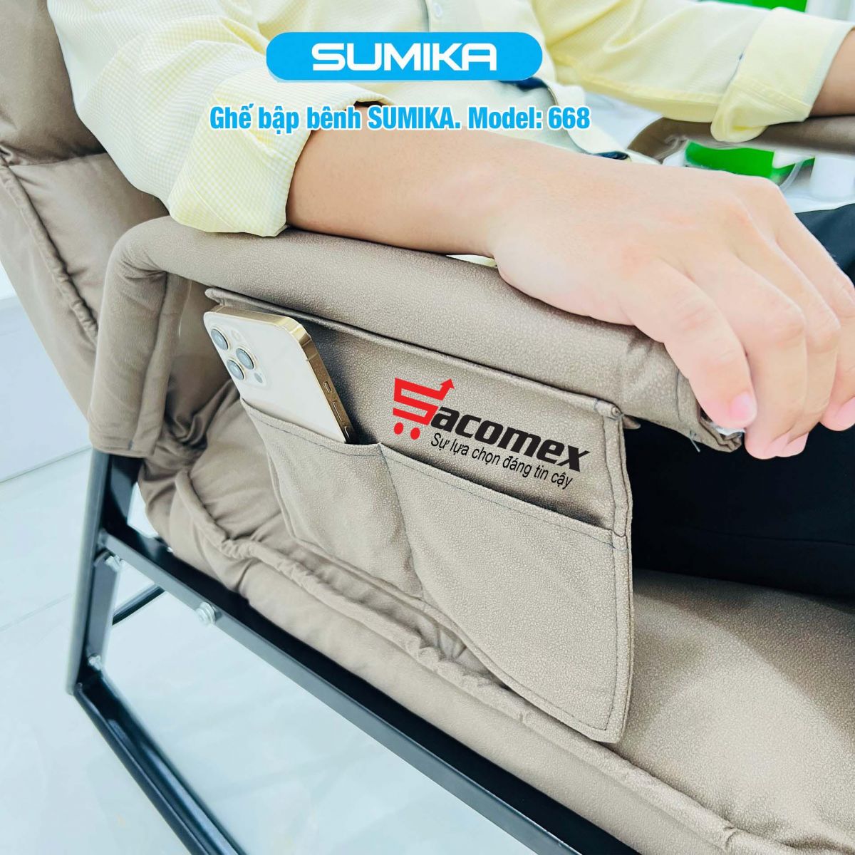 Ghế bập bênh thư giãn Sumika 668