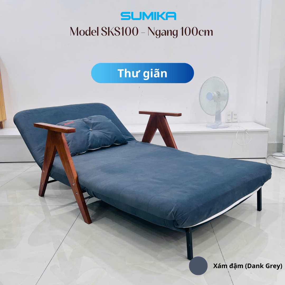Ứng dụng của ghế sofa giường gấp gọn Sumika SKS100