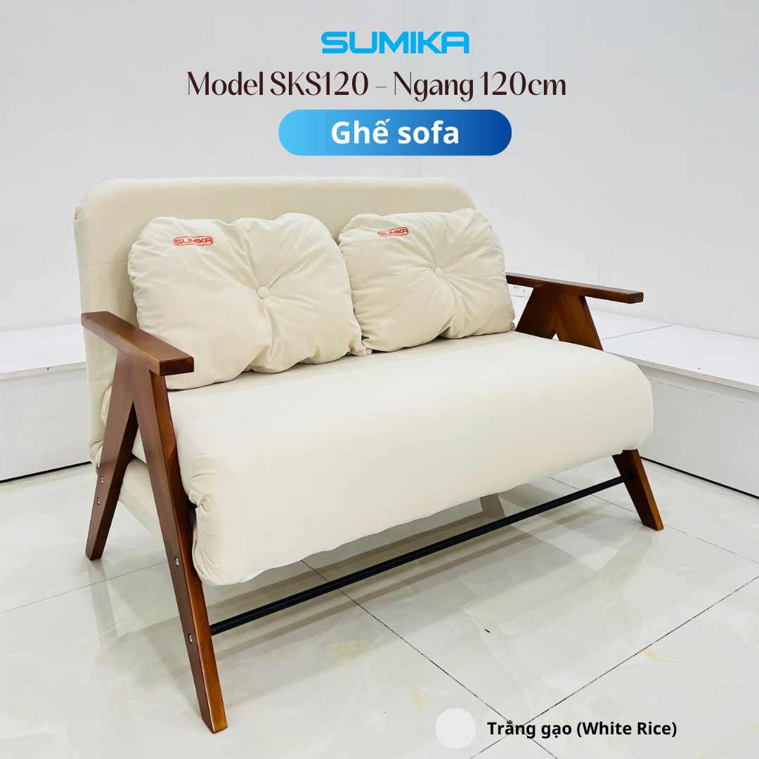 Ứng dụng của ghế sofa giường gấp gọn Sumika SKS120