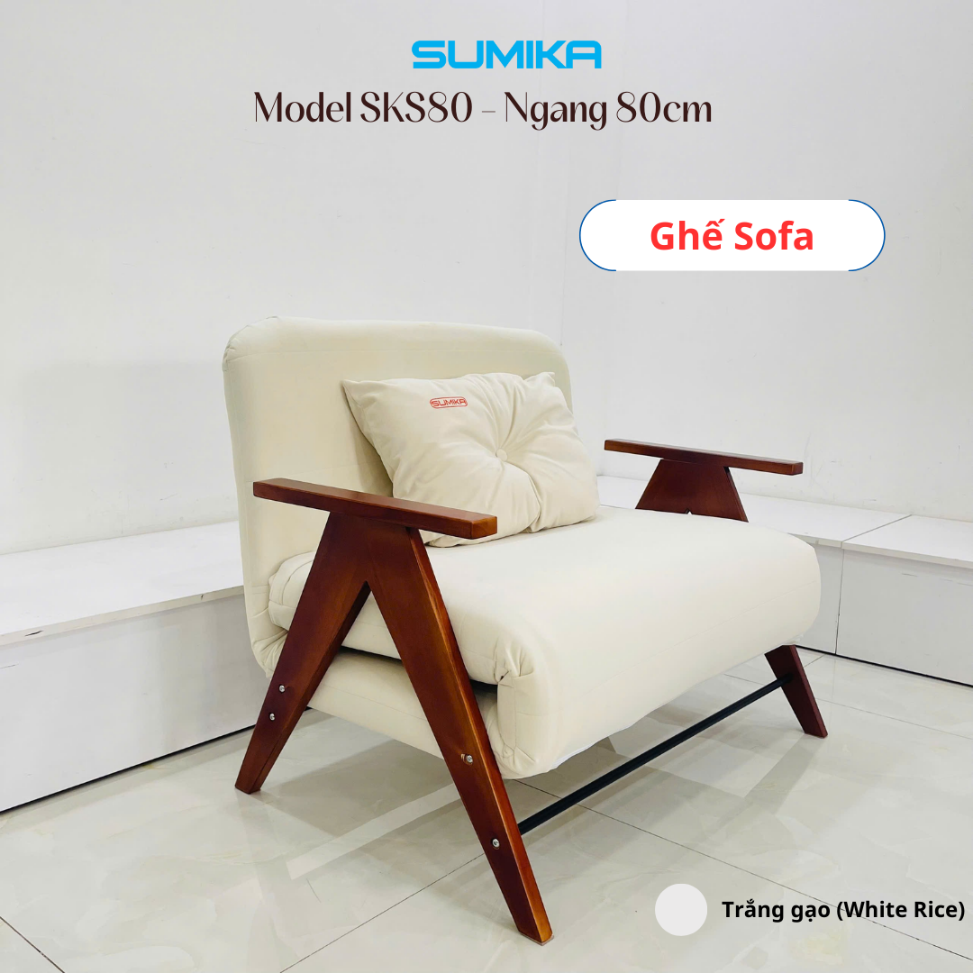 Ứng dụng của ghế sofa giường gấp gọn Sumika SKS80