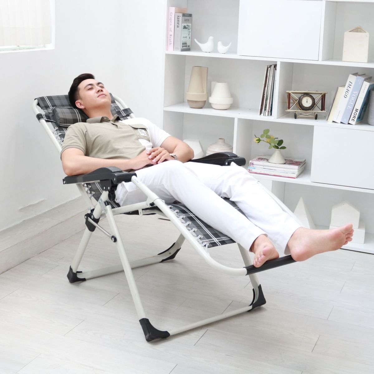 Ứng dụng thực tế ghế xếp du lịch DELI Boss