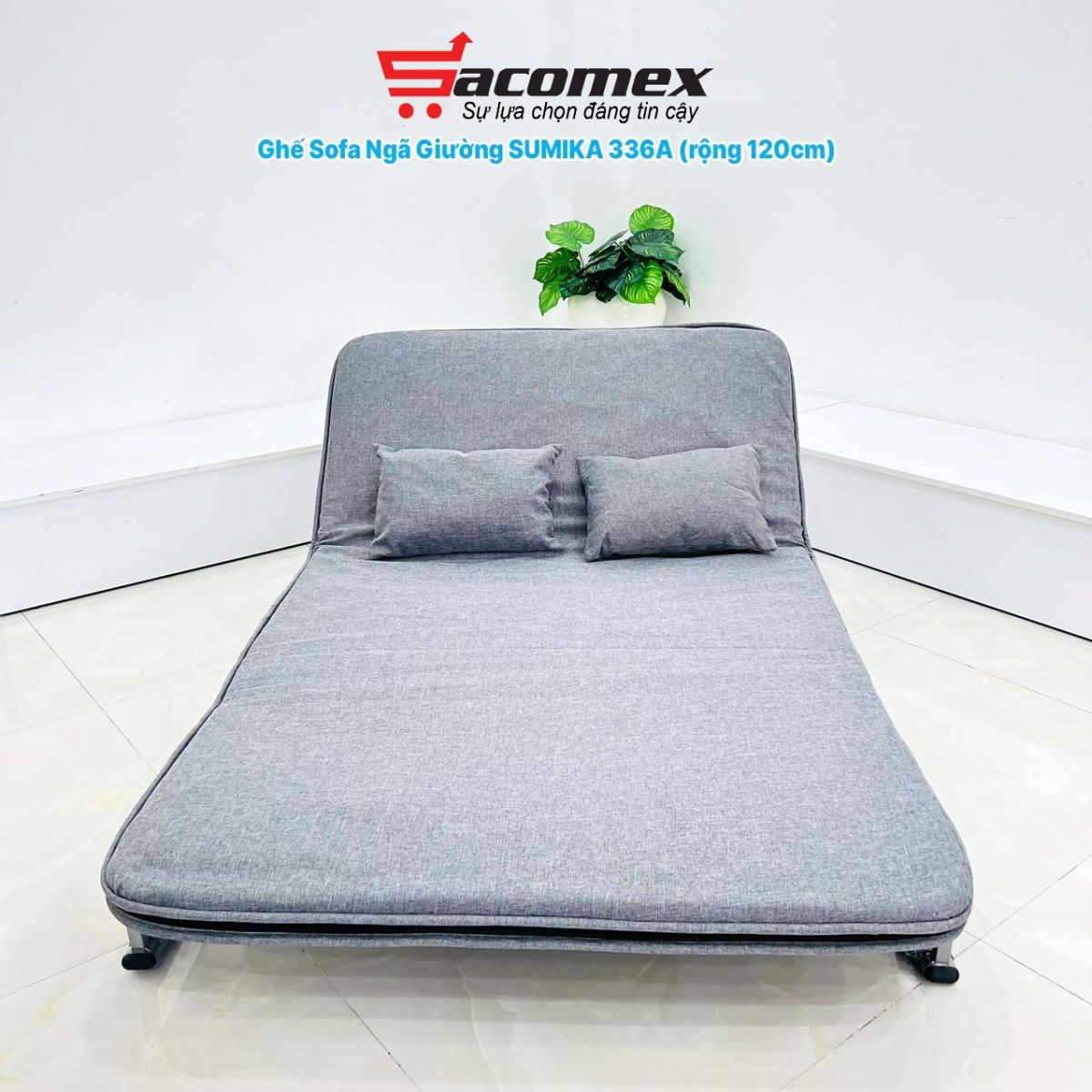 ghế Sofa giường thông minh gấp gọn Sumika 336A