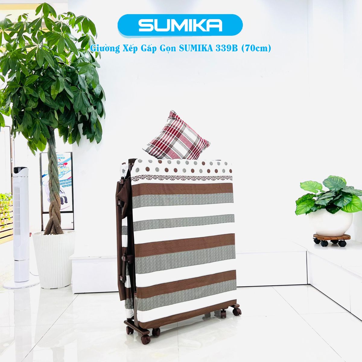 Ứng dụng của giường xếp gọn đa năng Sumika 339B