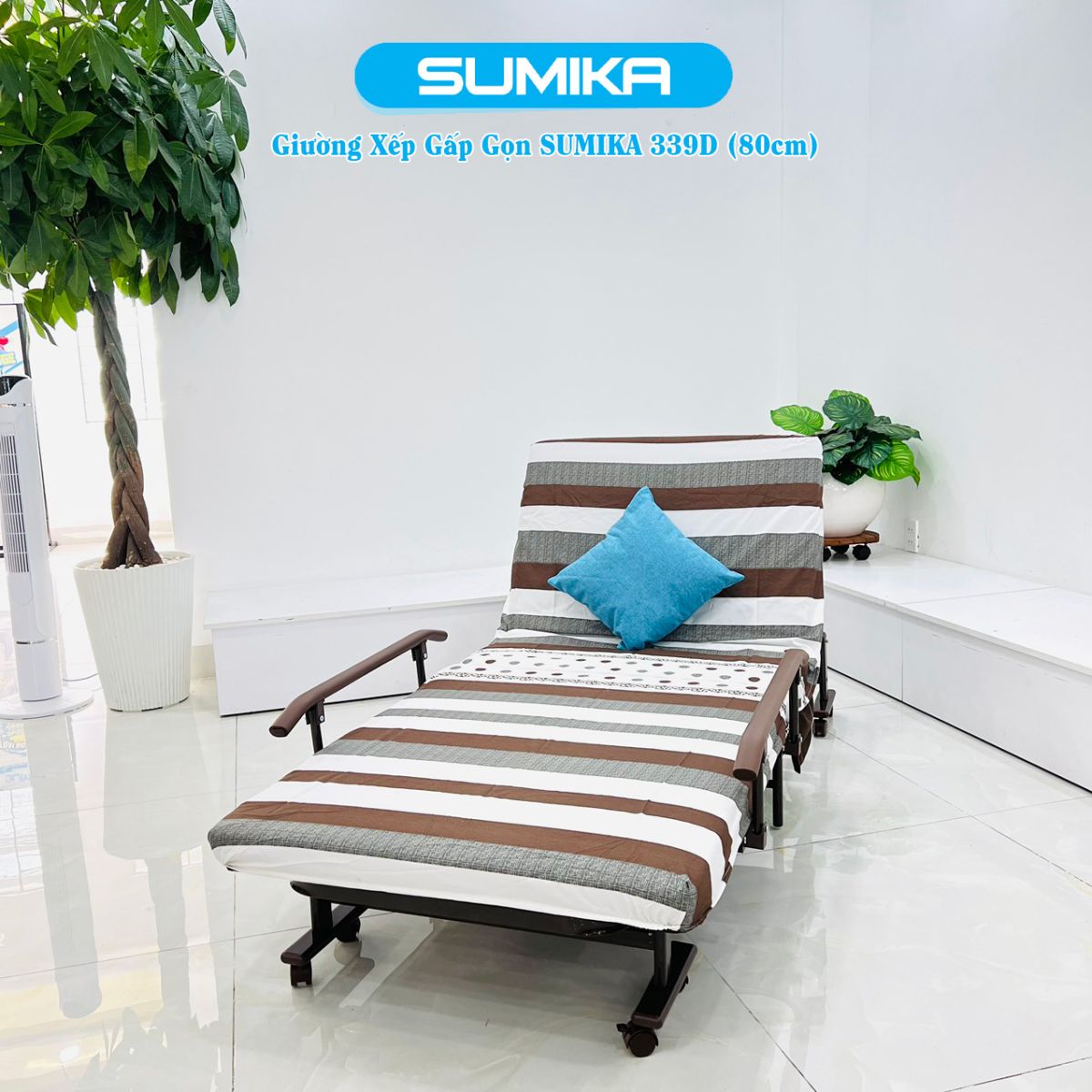 Các ưu điểm nổi bật của giường nệm xếp gọn đa năng Sumika 339D