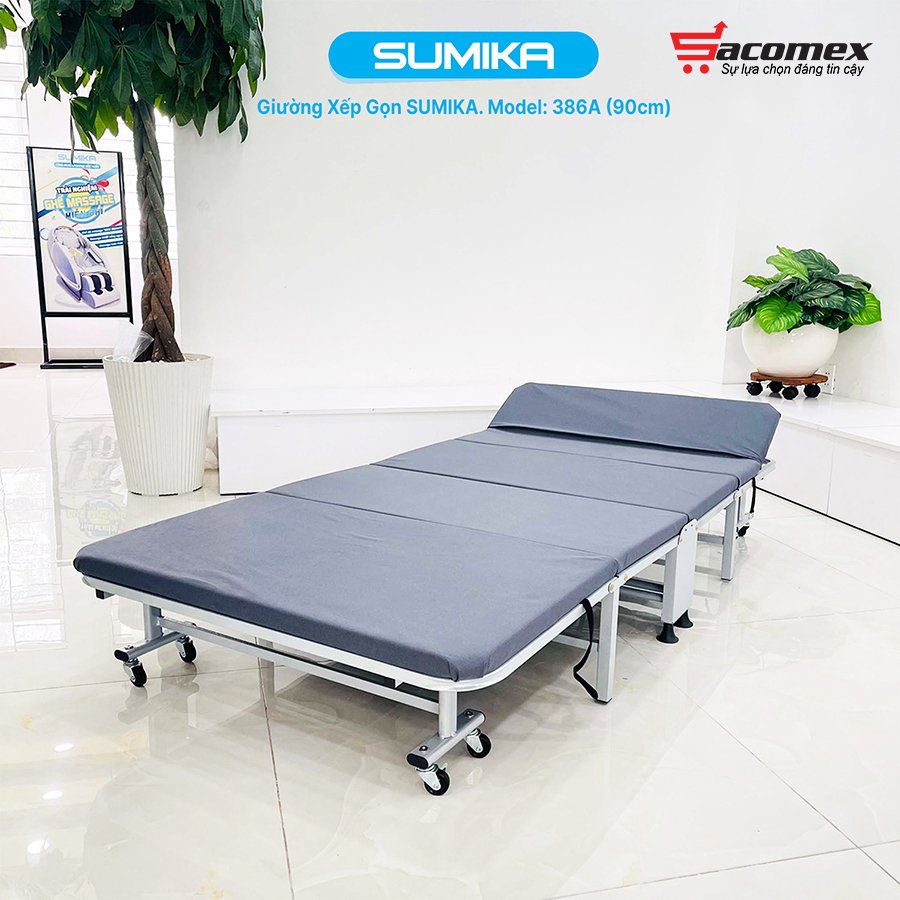 giường xếp gấp gọn di động Sumika 386A