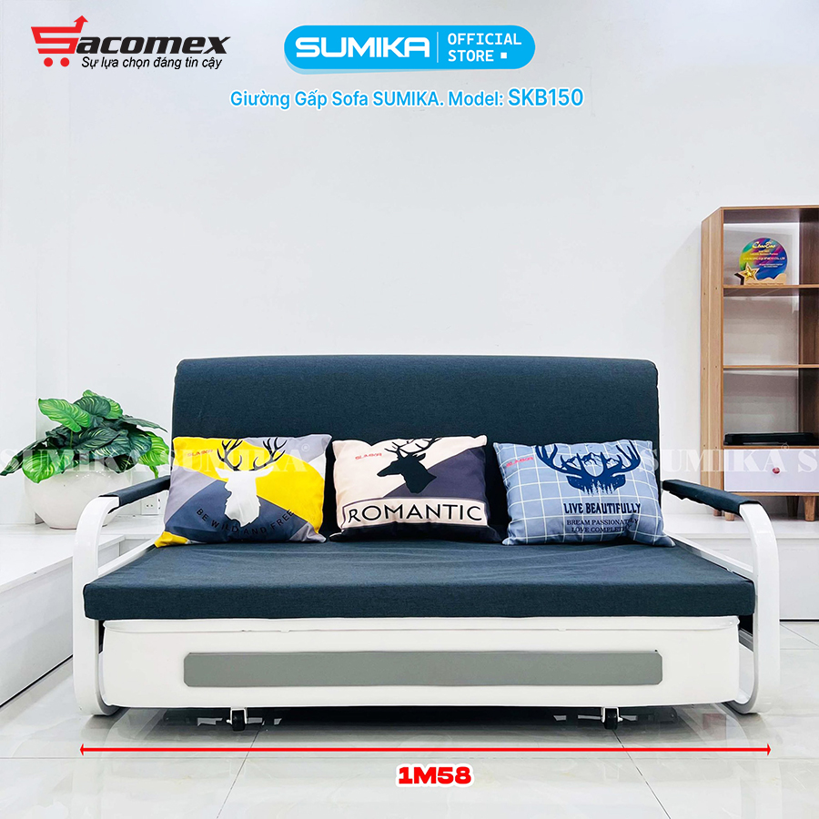 giường xếp sofa gấp gọn Sumika SKB150