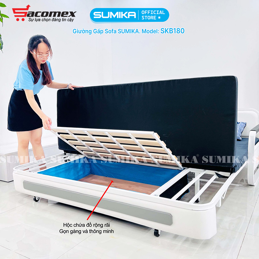 Ứng dụng của giường xếp sofa Sumika SKB180