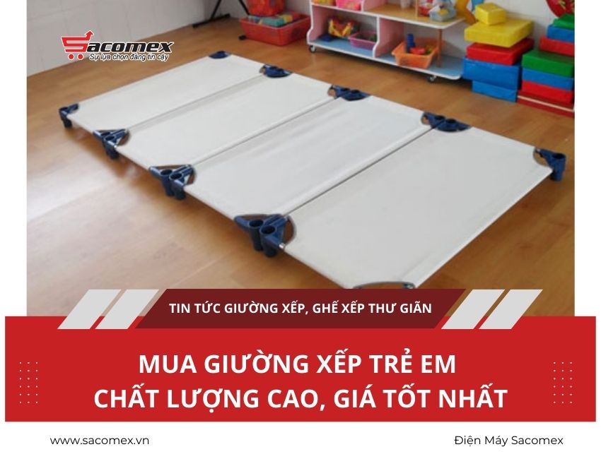Giường xếp trẻ em