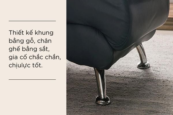 Ưu điểm nổi bật của Ghế Sofa Da Sacomex SN118
