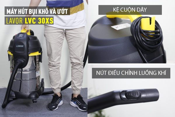 Máy hút bụi Lavor LVC 30 XS