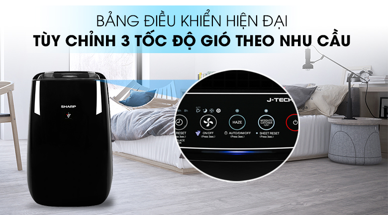 Máy Lọc Không Khí Bắt Muỗi SHARP FP-JM40V-B