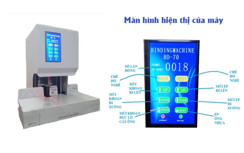 Ưu điểm nổi bật của máy khoan chứng từ HD-70