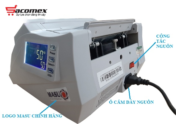 Máy đếm tiền Masu 2019 