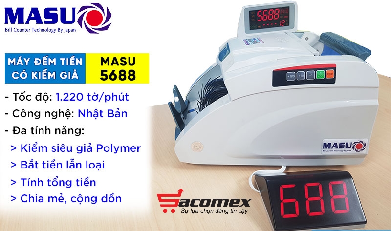 máy đếm tiền 5688