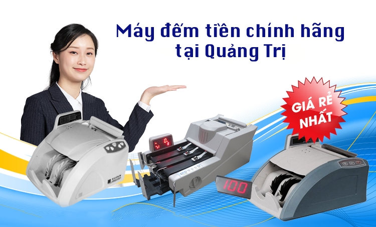 máy đếm tiền tại Điện Máy Sacomex Quảng Trị