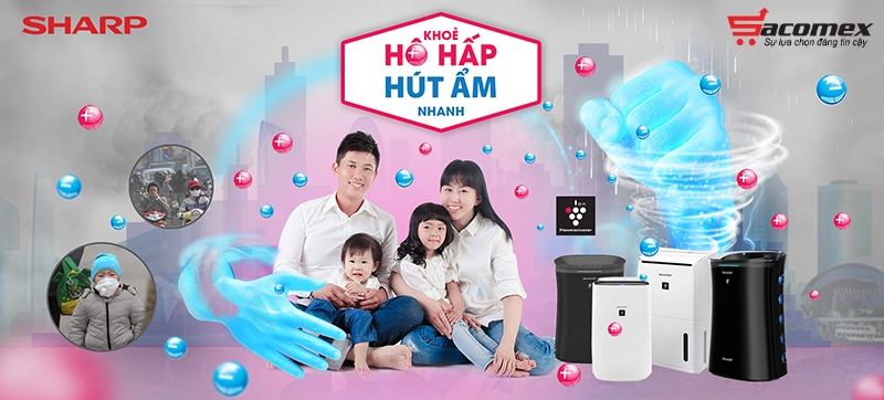 Máy hút ẩm Sharp