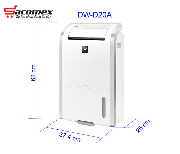 Nguyên lý hoạt động máy hút ẩm Sharp DW-D20A-W