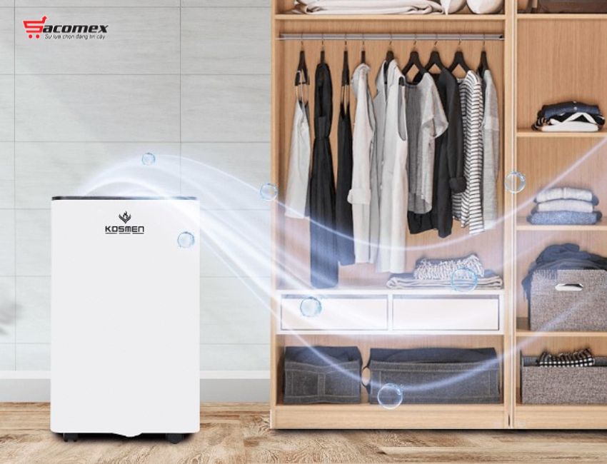 Máy hút ẩm sấy quần áo mất bao lâu?